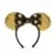 Minnie with black and gold sequins