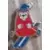 Castor rouge skieur