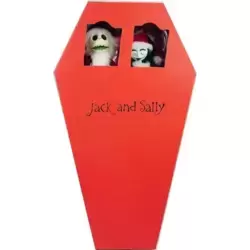 Santa Jack & Sally in Coffin