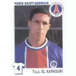 Talal El Karkouri - Paris Saint-Germain - dans le set de transfert
