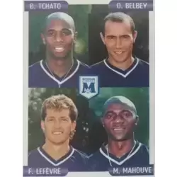 Bill Tchato - Omar Belbey - Fabien Lefèvre - Marcel Mahouvé - Montpellier
