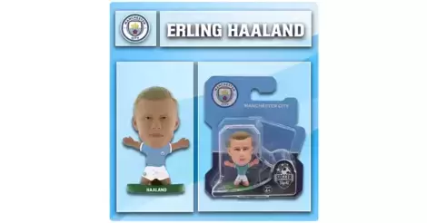 Manchester City SoccerStarz Haaland Mini Action Figure