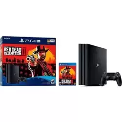 Sony PlayStation 4 Pro 1TB Red Dead Redemption 2