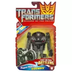 Sideways magna missile