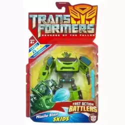 Skids missile blast