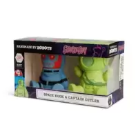 Scooby-Doo! - Space Kook &  GITD Captain Cutler