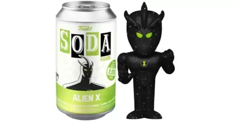 Ben 10 Alien X Vinyl Funko Soda Figure - Entertainment Earth