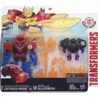 Optimus Prime vs Bludgeon