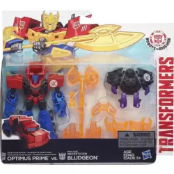 Optimus Prime vs Bludgeon