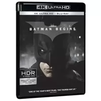 Batman Begins [4K Ultra-HD + Blu-Ray]