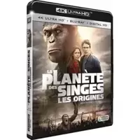 La Planète des Singes : Les origines [4K Ultra Blu-Ray + Digital HD]