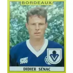 Didier Sénac - Girondins de Bordeaux