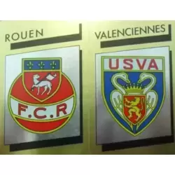 Ecusson Rouen / Valenciennes - Division 2 (Groupe A)
