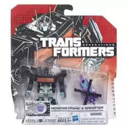 Nemesis Prime & Spinister
