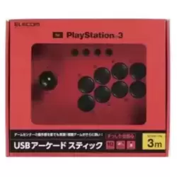 ELECOM Arcade Stick (Red) USB
