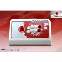 Qanba Q4 Arcade Fight Stick (Red and White Version)