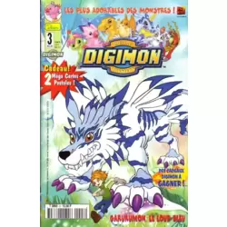 Garurumon, le loup bleu