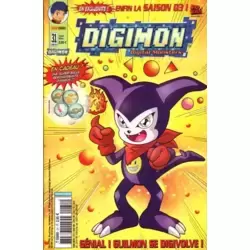 Génial ! Guilmon se digivolve !