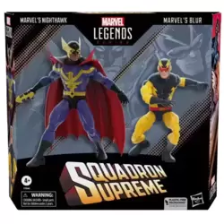 Quadron Supreme : Marvel's Nighthawk & Marvel's Blur