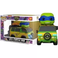 Teenage Mutant Ninja Turtles Mutant Mayhem - Leo In The Turtle Van
