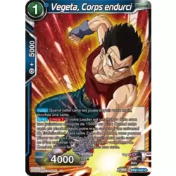 Vegeta, Corps endurci