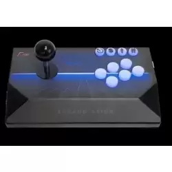 GCOM - The Ultimate Arcade Fight Stick (Blue / Sanwa JLF 8 Way)