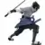 Naruto Banpresto action figures - Sasuke Uchiha - Vibration Stars