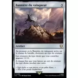 Bannière du vainqueur