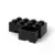 LEGO Storages - Brique de rangement à tiroir à 8 tenons - Noir