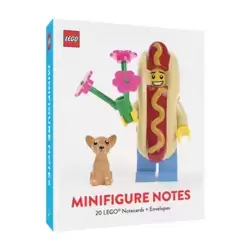 Minifigure Notes : 20 LEGO Notecards + Envelopes