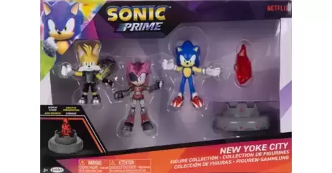 Sonic the Hedgehog Prime New Yoke City Mini Figure Collection