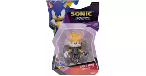 Jakks Pacific Sonic Prime Tails Nine New Yoke City 5-in