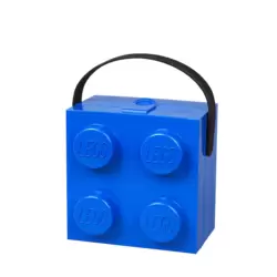 Boîte à poignée – bleu