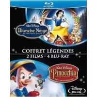 Blanche Neige et Les Sept Nains + Pinocchio [Blu-Ray]