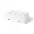 Rangements LEGO - Brique 8 tenons avec 2 tiroirs – blanc