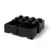 LEGO Storages - Brique de rangement à tiroir à 8 tenons - Noir
