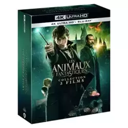 Les Animaux fantastiques + Les Crimes de Grindelwald + Les Secrets de Dumbledore [4K Ultra HD + Blu-Ray]