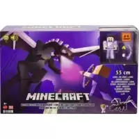 Minecraft Overworld Noob Adventure Set, 3 Action Figures