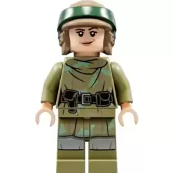 Princess Leia (Olive Green Endor Outfit)