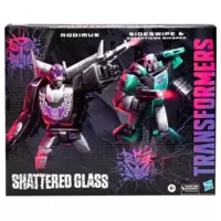 Rodimus vs Sideswipe (w/ Whisper)