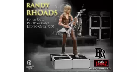 Randy Rhoads III (White Guitar Variant) - Knucklebonz - Rock