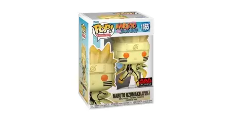  Funko Pop Naruto Shippuden: Naruto Uzumaki Kurama Link Mode  Figure (AAA Anime Exclusive) : Toys & Games