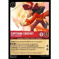 Checklist Lorcana Character Card - Captain Hook - Disney Lorcana French  Cards