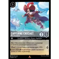 Checklist Captain Hook - 2023 - Disney Lorcana French Cards