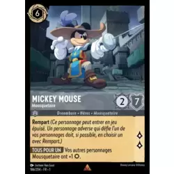 Mickey Mouse - Mousquetaire