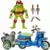 Teenage Mutant Ninja Turtles Mutant Mayhem - Battle Cycle With Raphael