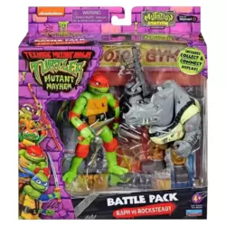 Battle Pack : Raph vs Rocksteady