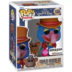 The Muppet Christmas Carol - Charles Dickens With Rizzo Flocked