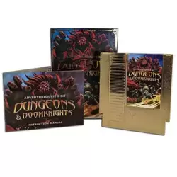 Dungeons & DoomKnights Golden NES Cartridge - Collector's Edition
