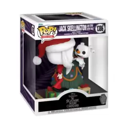 The Nightmare Before Christmas - Jack Skellington and Zero With Tree